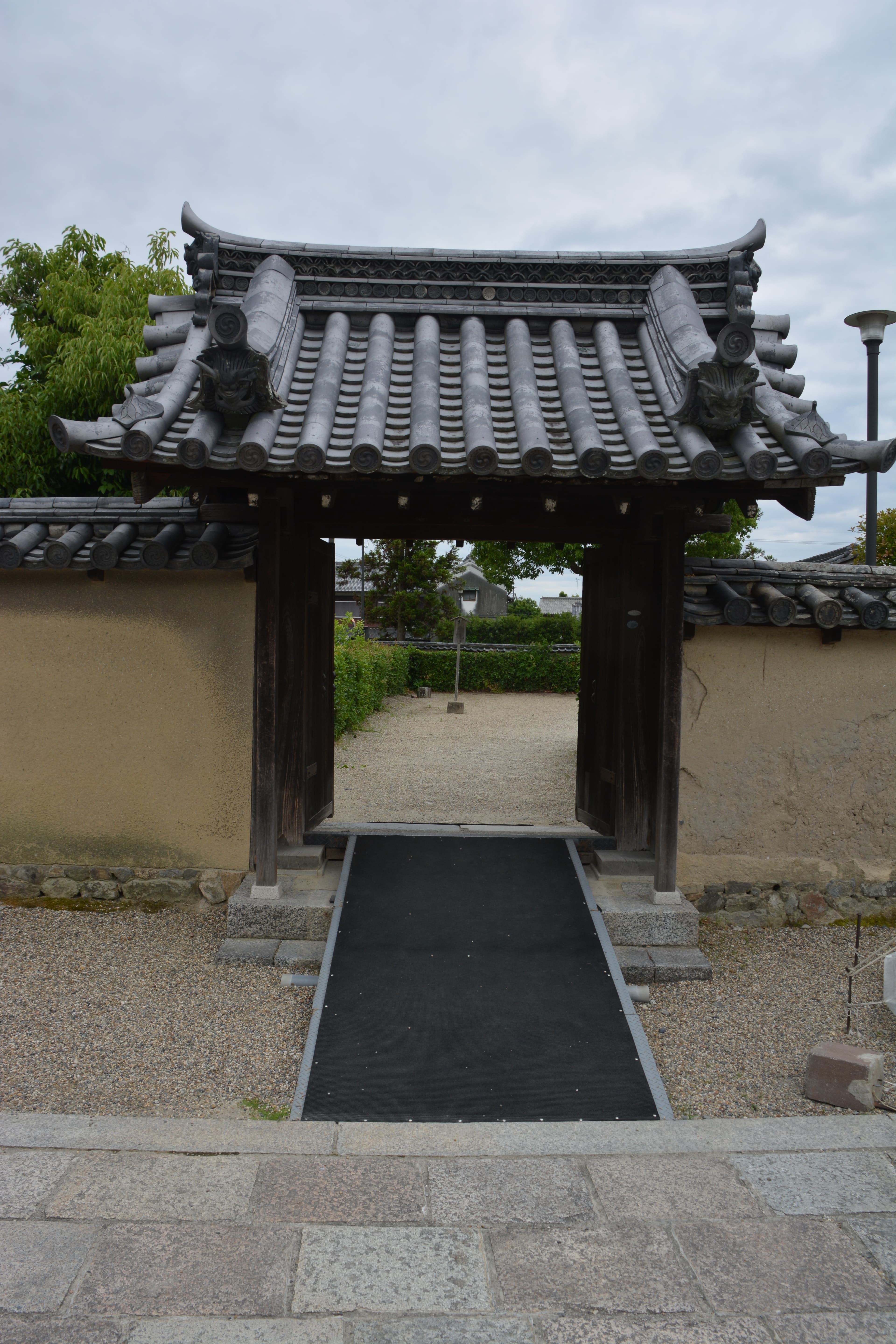 Hall of Relics and Picture Hall, Horyu-ji, Ikaruga, Nara Prefecture, Japan.