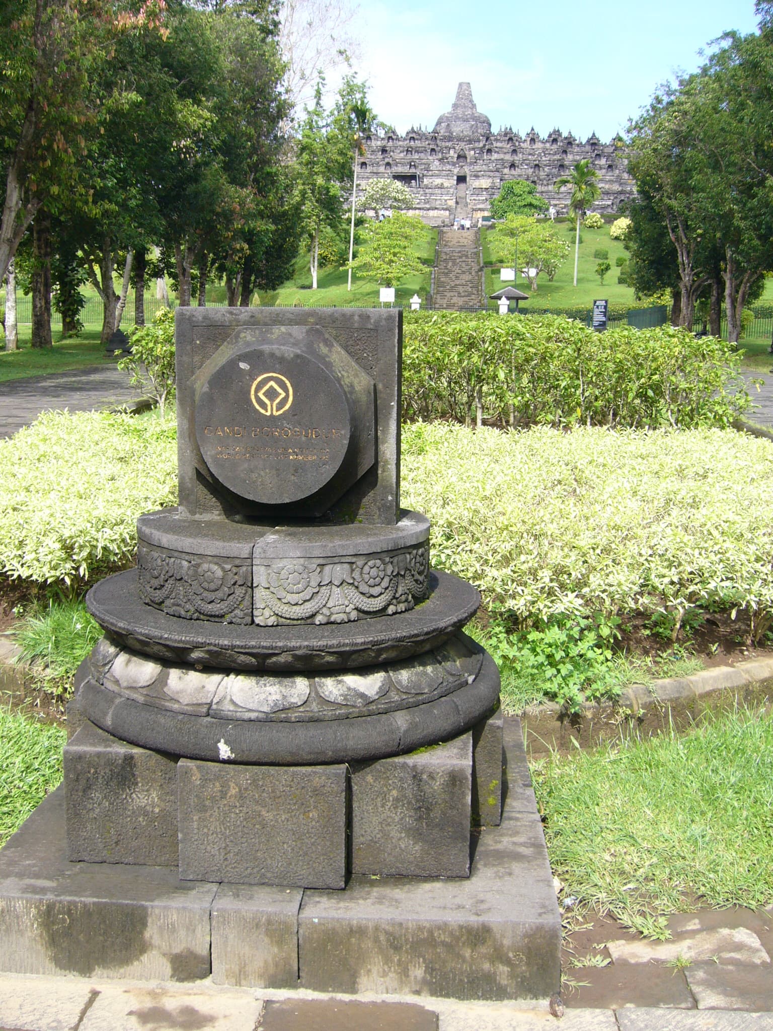 Borobudur Temple Compounds, Central Java, Indonesia.