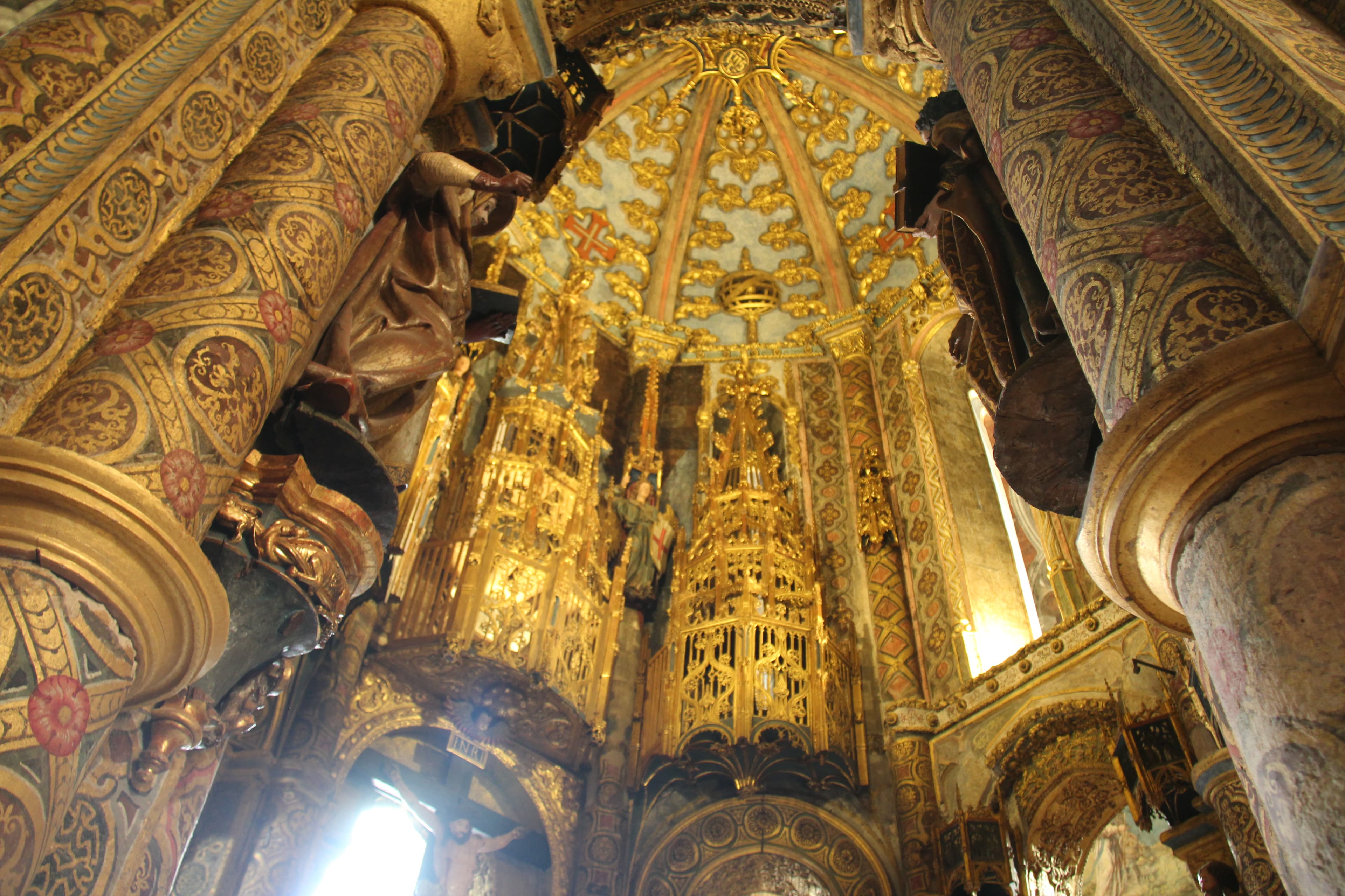 Interior Charola of the Church of the Convent of Christ in Tomar.
