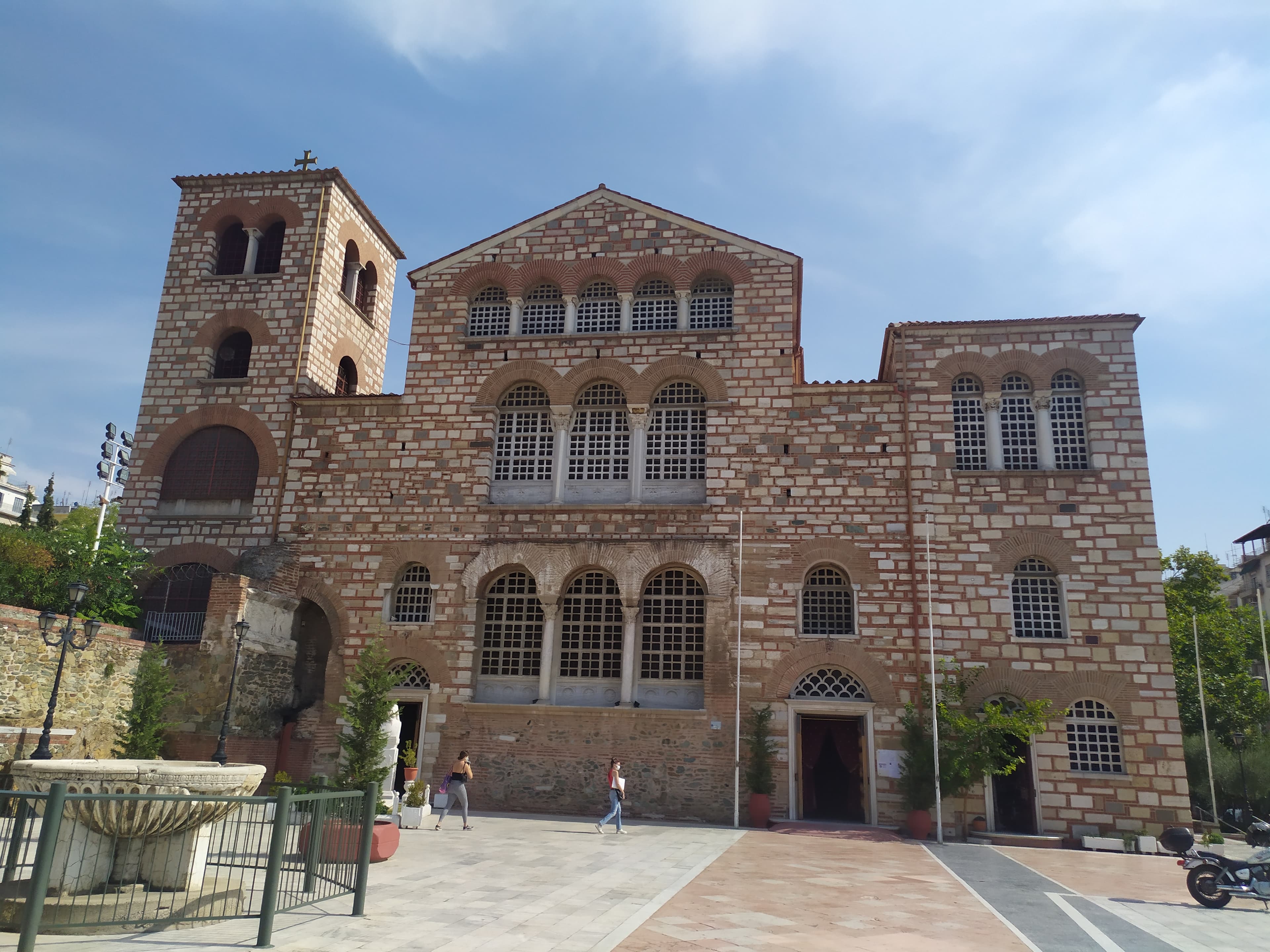 Church of Agios Dimitrios, Thessaloniki exterior, Thessaloniki, Greece.