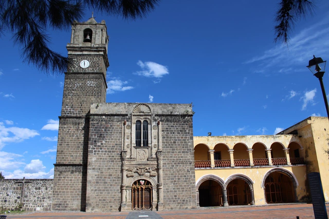 Former Convent of Saint Andrew, Calpan, San Andres Calpan, Puebla, Mexico.