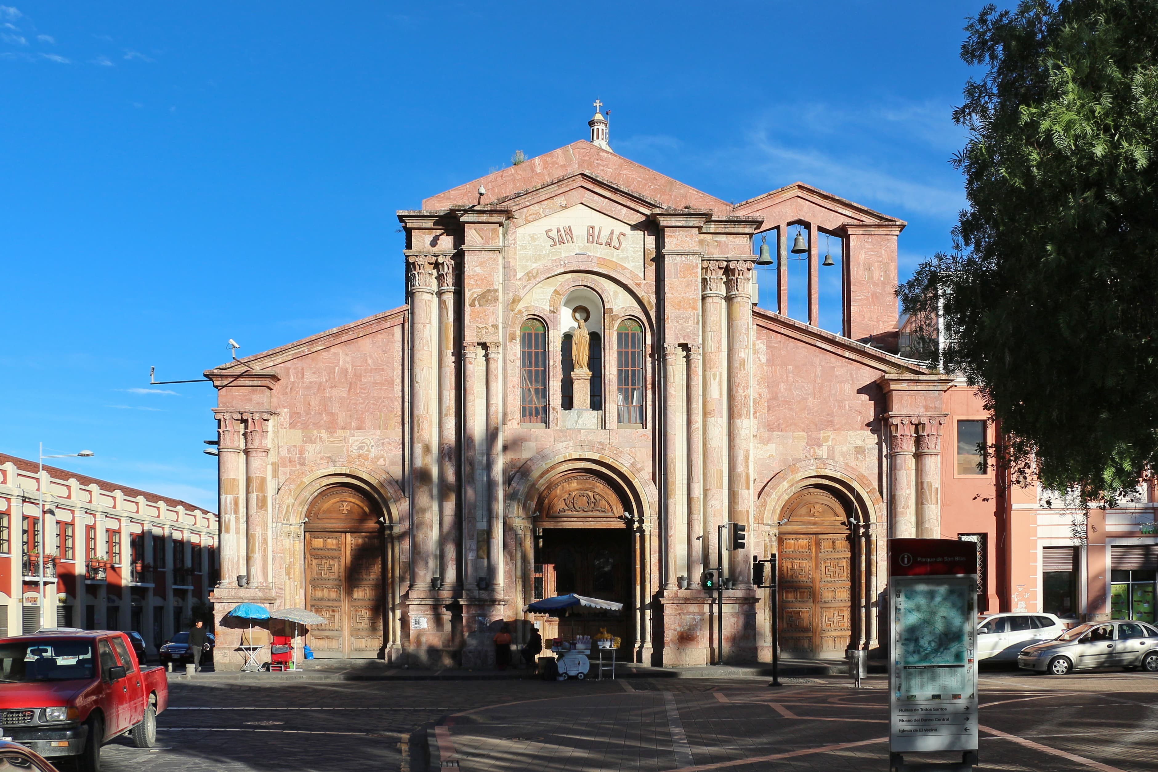 Church of San Blas, Cuenca, Cuenca, Ecuador.