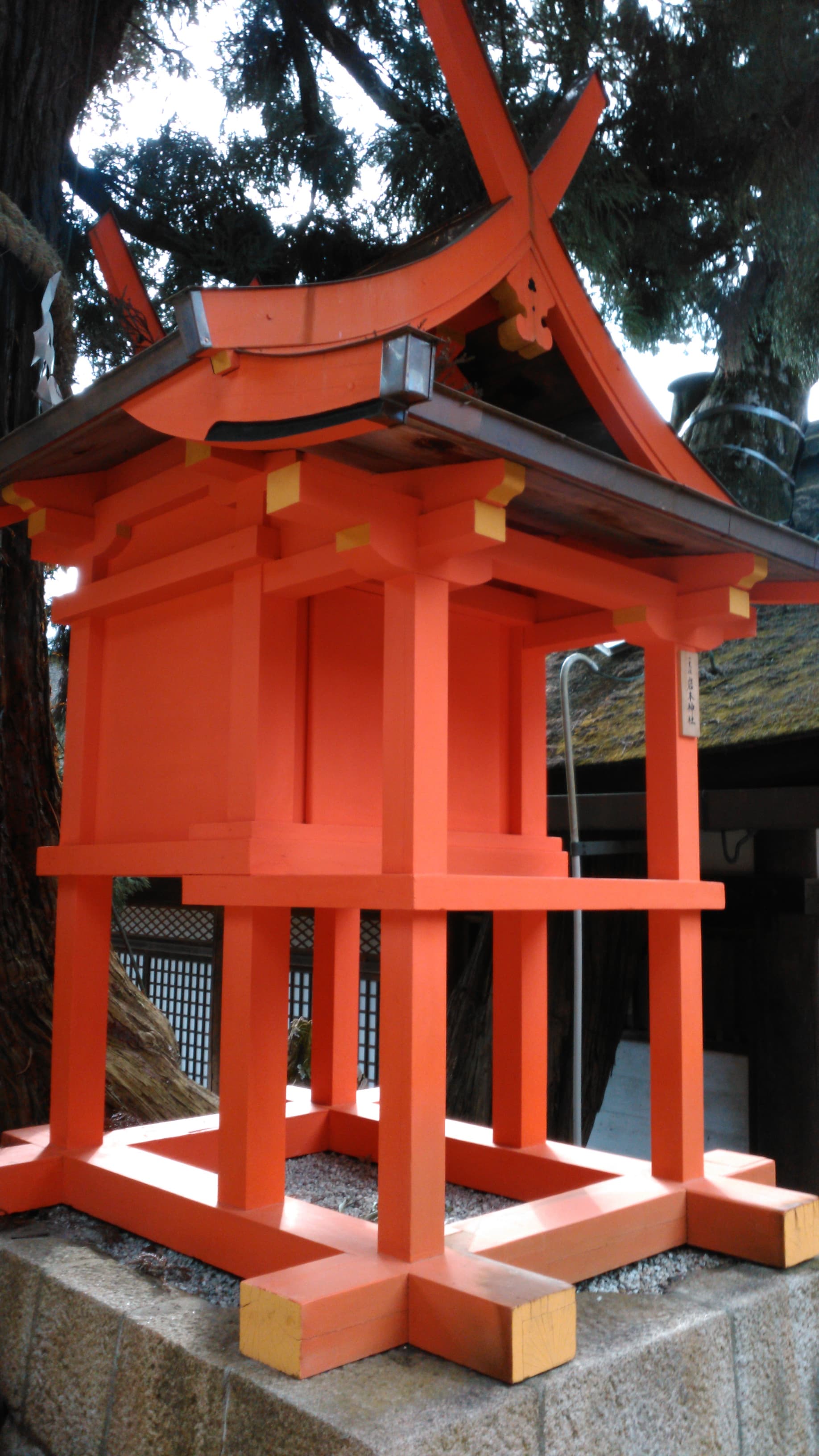 Iwamoto Jinja Shrine, Kasuga-taisha, Nara, Japan.