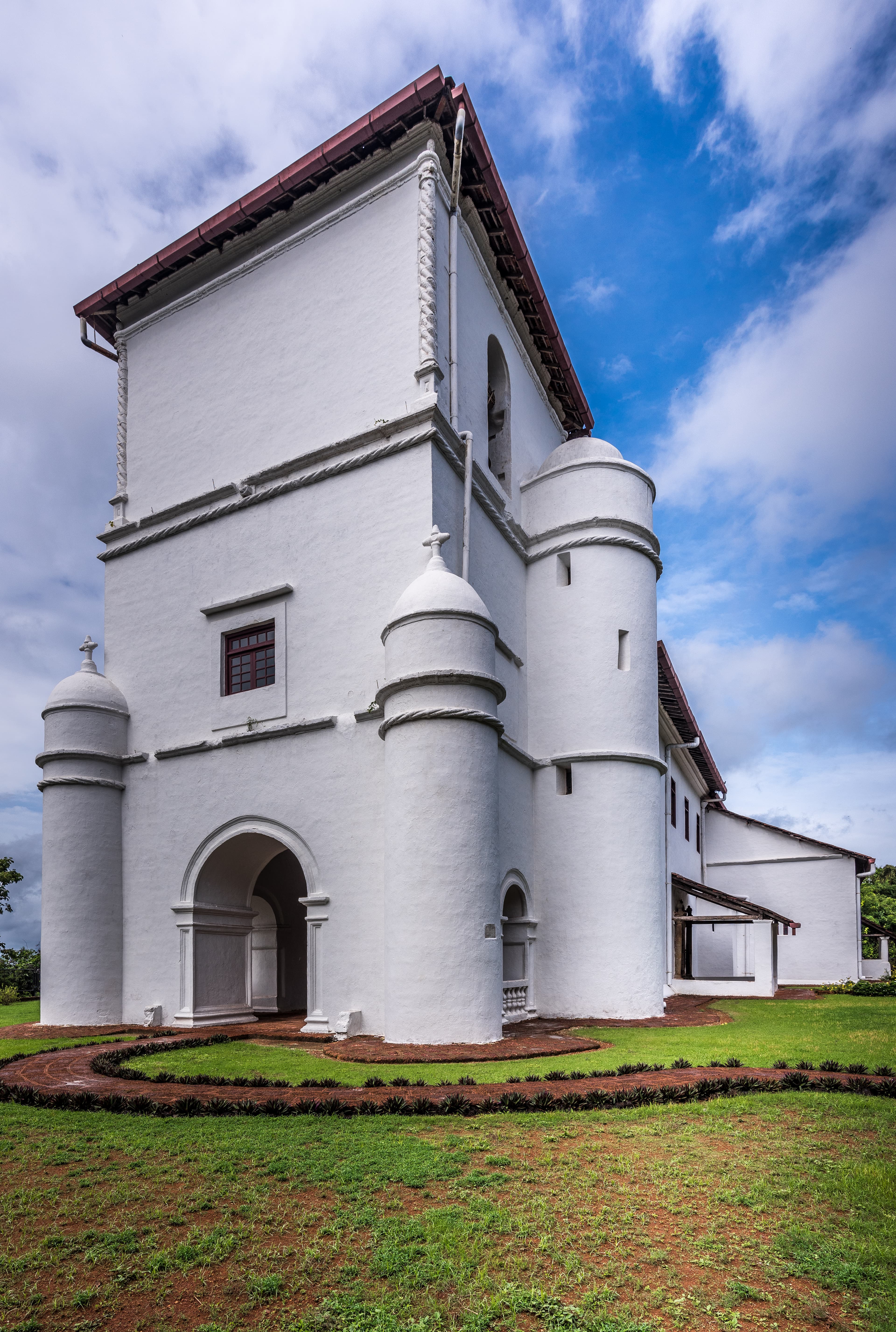 Church of Our Lady of the Rosary, Old Goa, Goa, India.