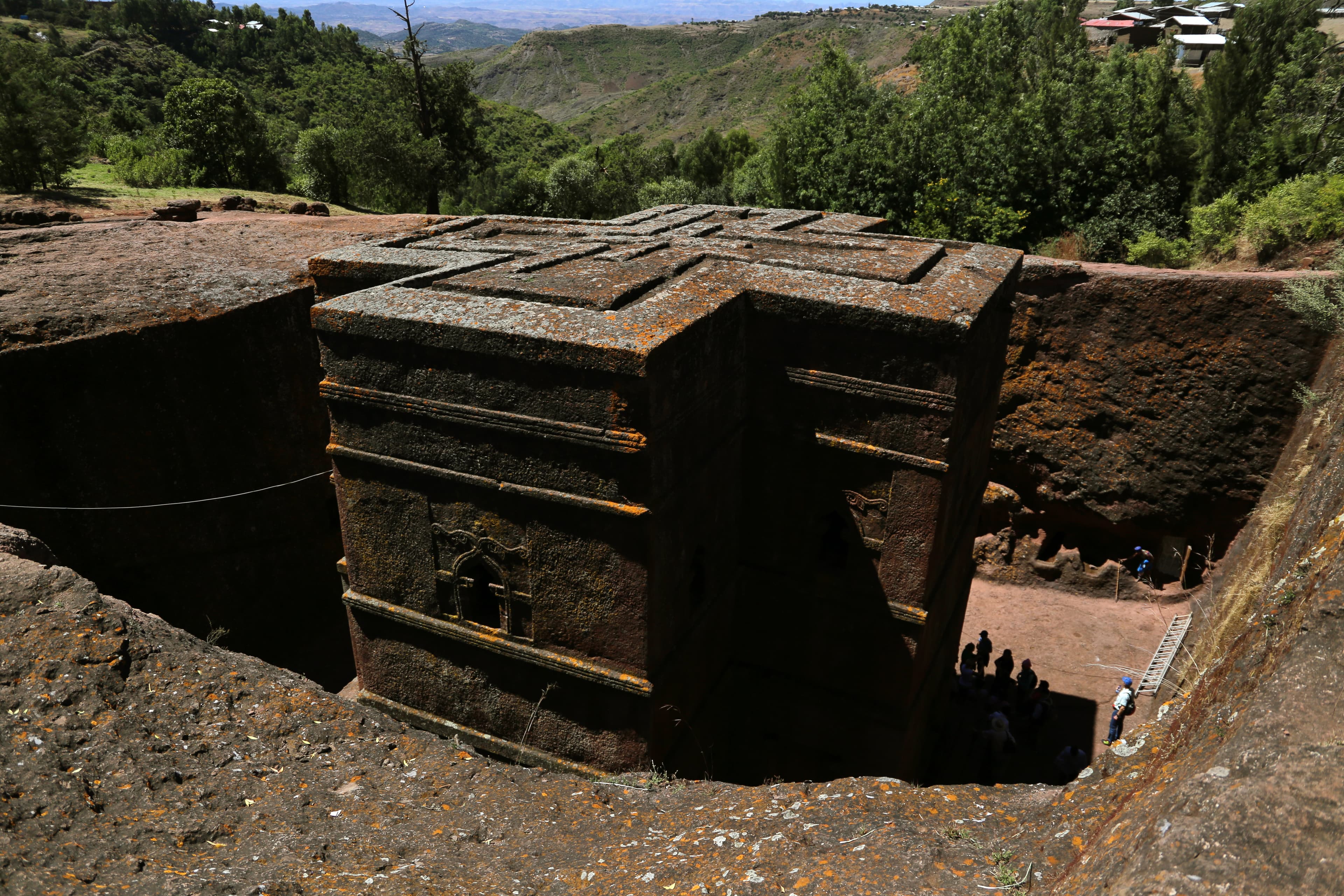 Rock-Hewn Churches of Lalibela, Lalibela, Ethiopia.