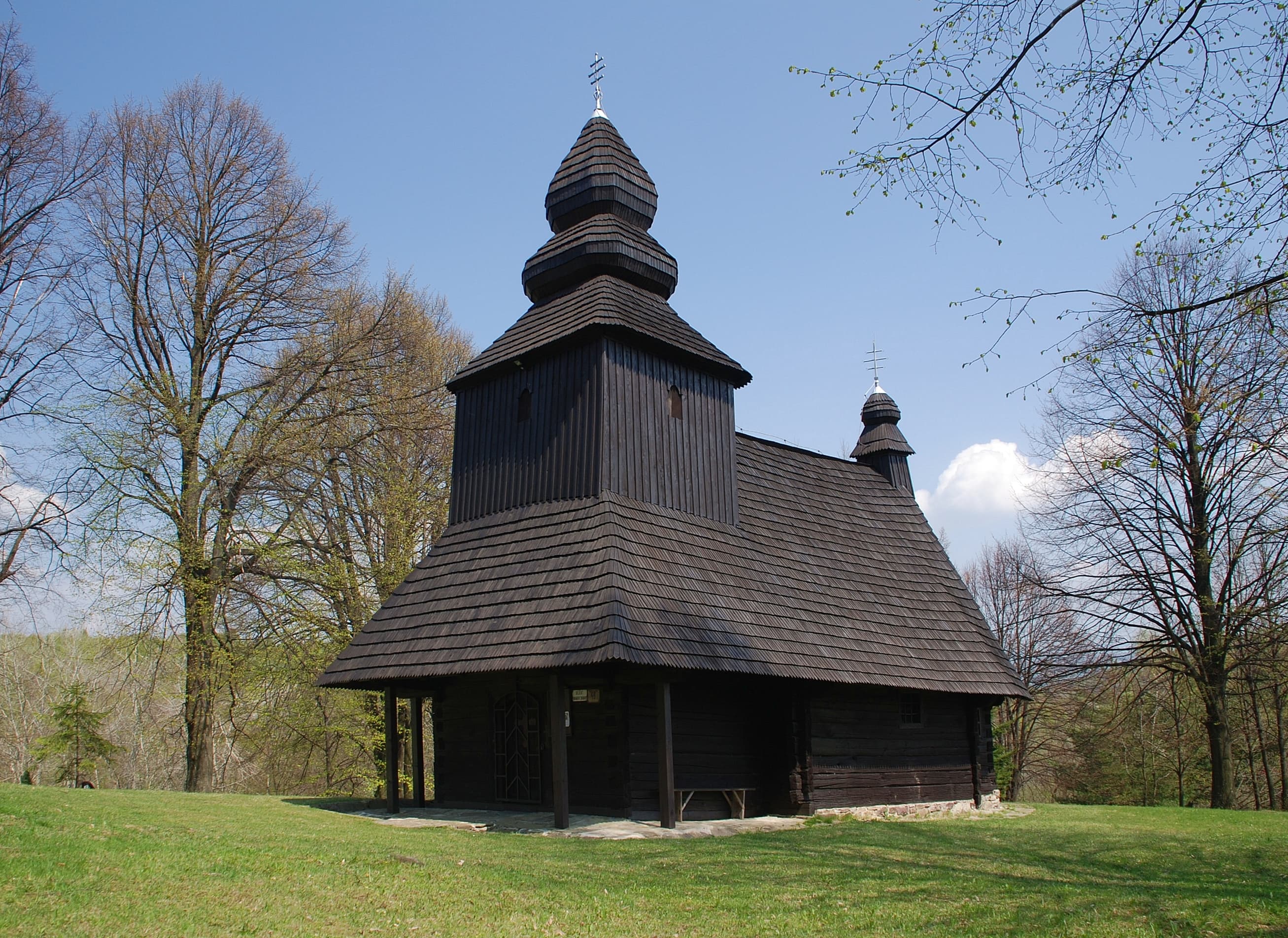 Church of the Transfer of the Relics of St. Nicholas, Ruská Bystrá, Ruská Bystrá, Košice Region, Slovakia.