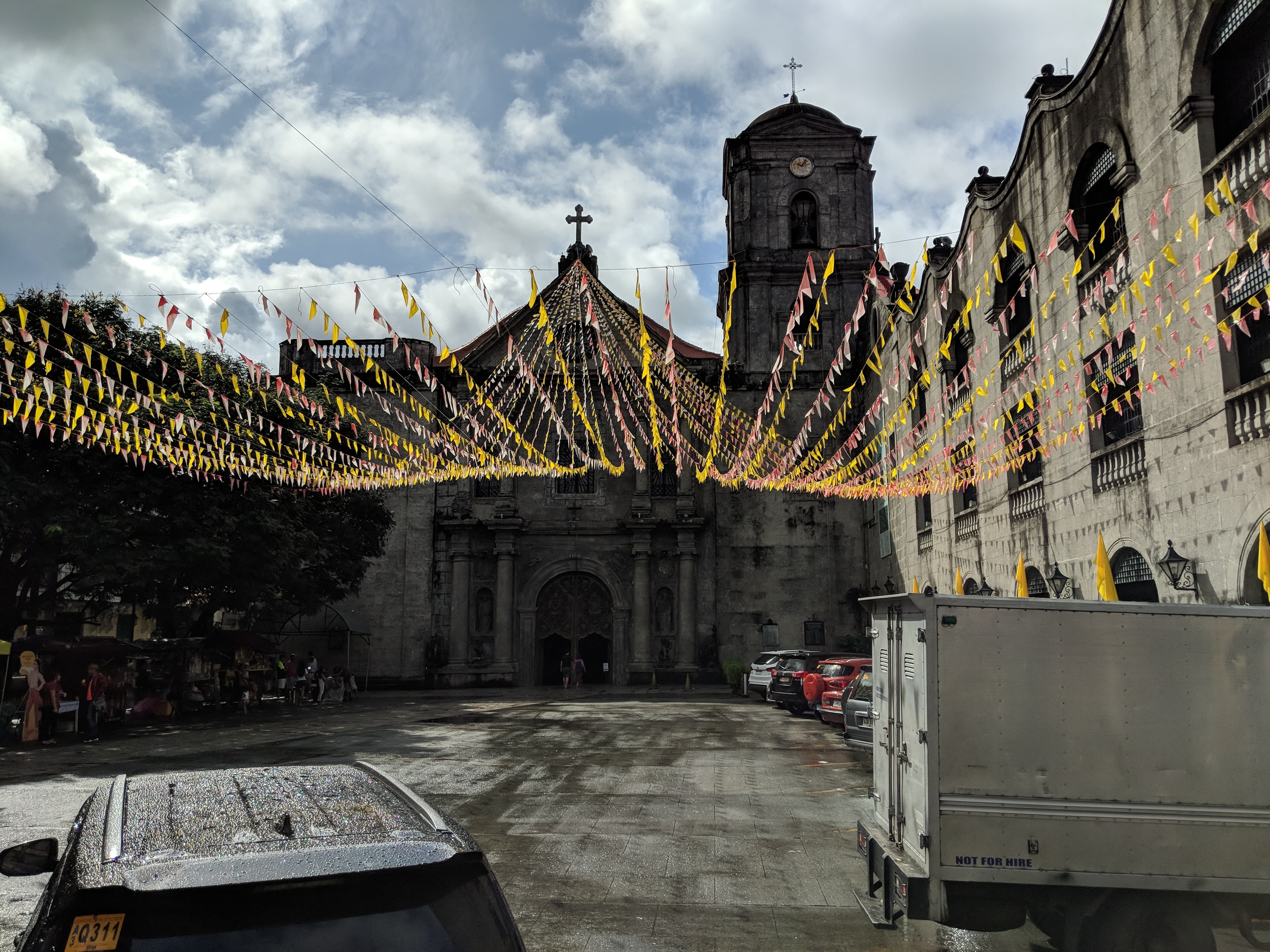 San Agustin Church in Manila representing the Baroque Churches of the Philippines ensemble.
