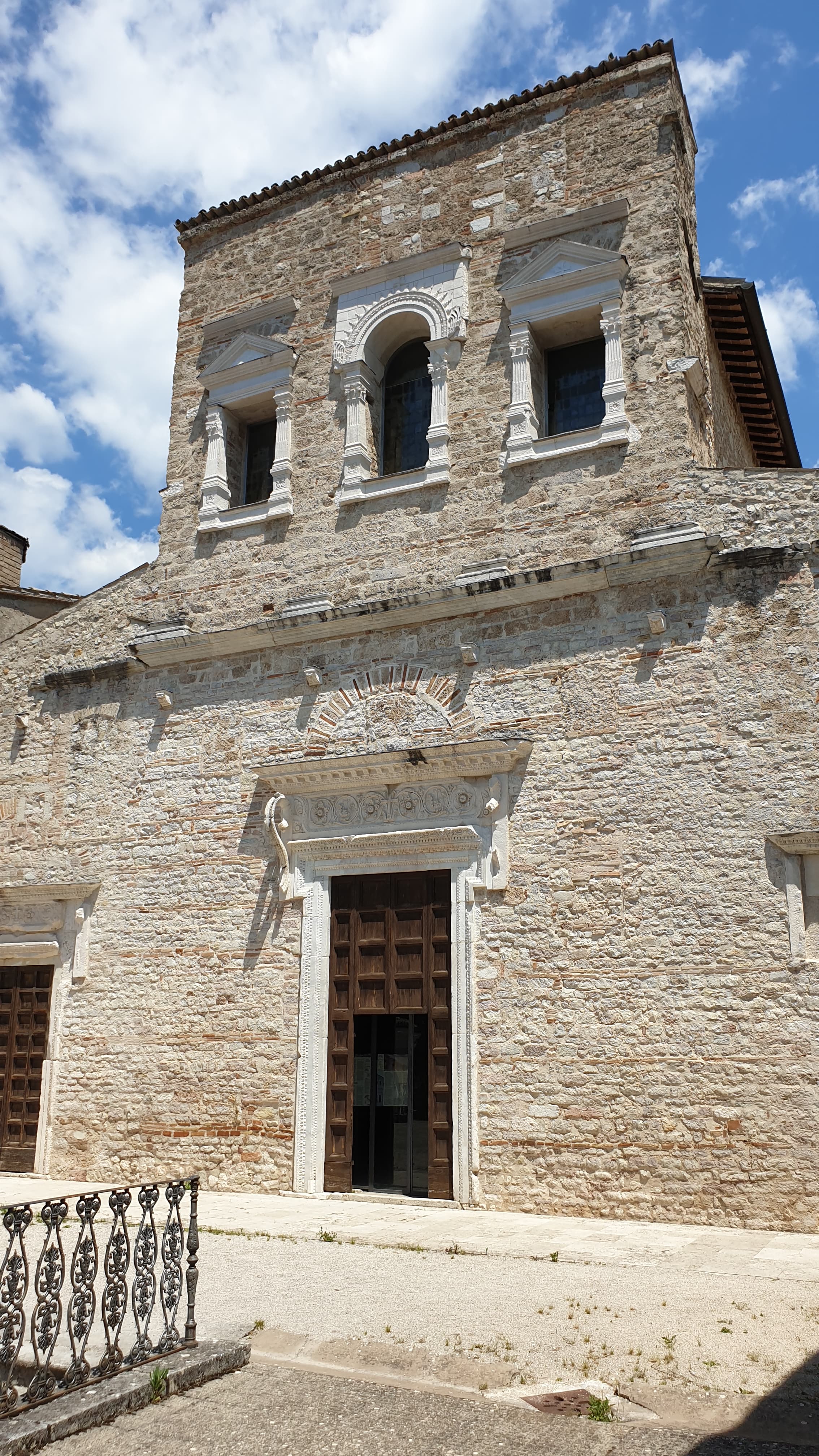 Basilica of San Salvatore, Spoleto, Spoleto, Italy.