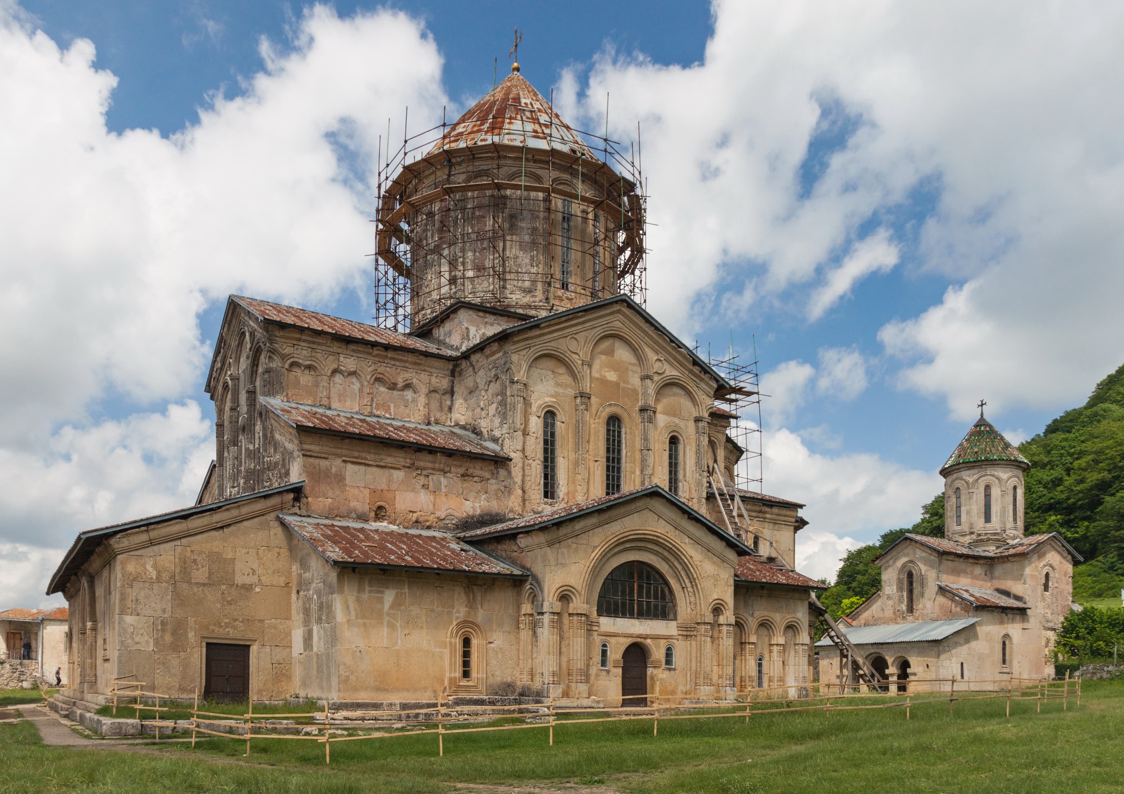Cathedral of the Nativity of the Virgin at Gelati Monastery.